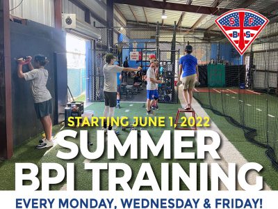 Summer BPI Training